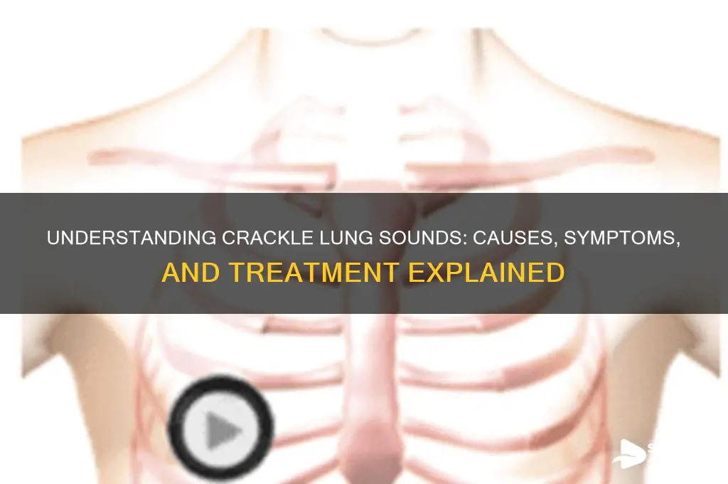 what is crackle lung sound