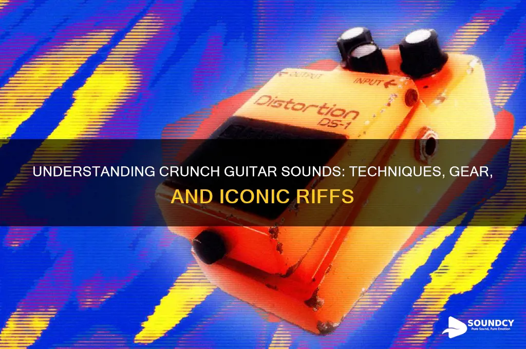 what is crunch guitar sounds