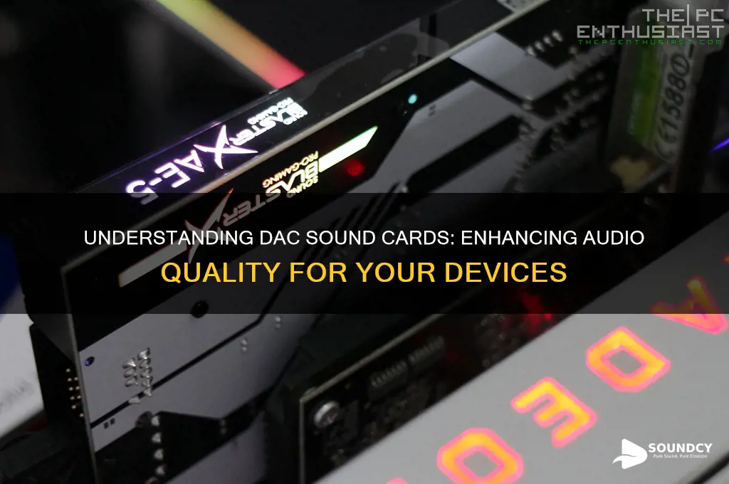 what is dac sound card
