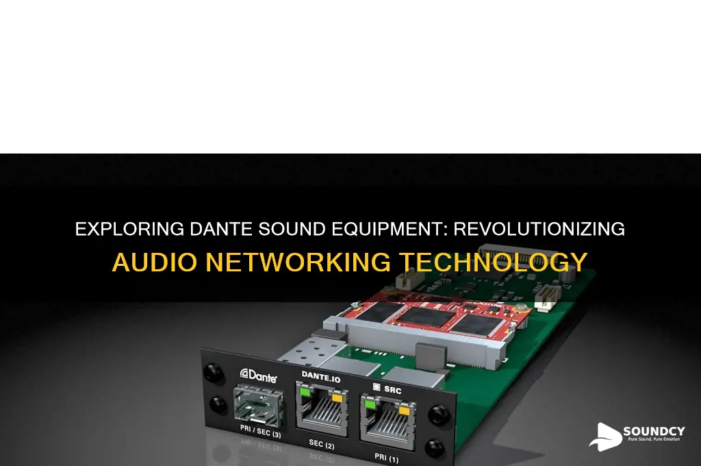 what is dante sound equipment