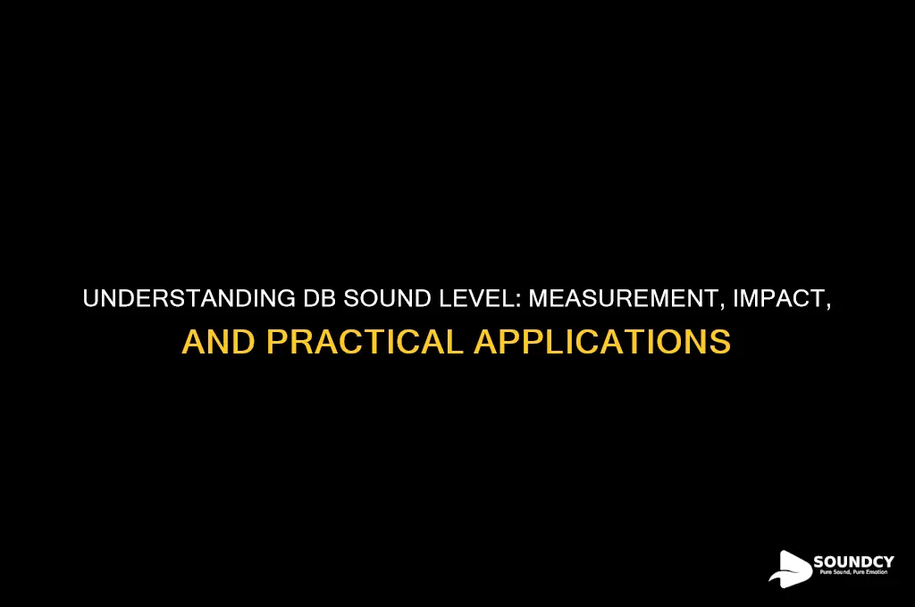 what is db sound level