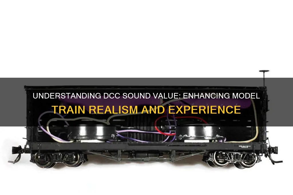 what is dcc sound value