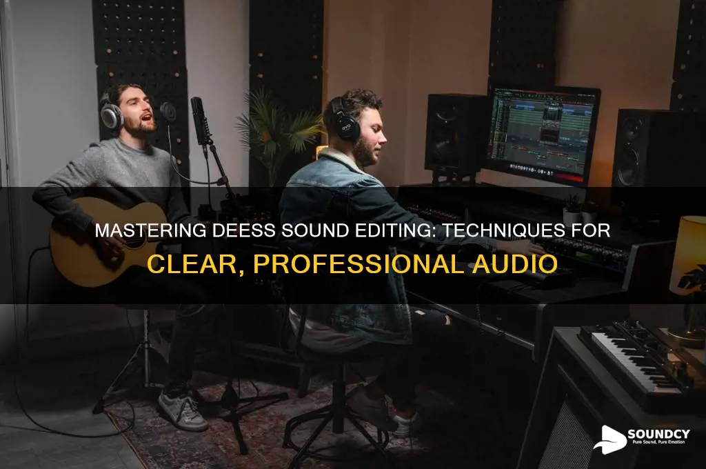 what is deess sound editing