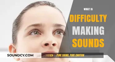 Understanding Difficulty Making Sounds: Causes, Symptoms, and Treatment Options