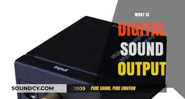 Understanding Digital Sound Output: A Comprehensive Guide to Audio Technology