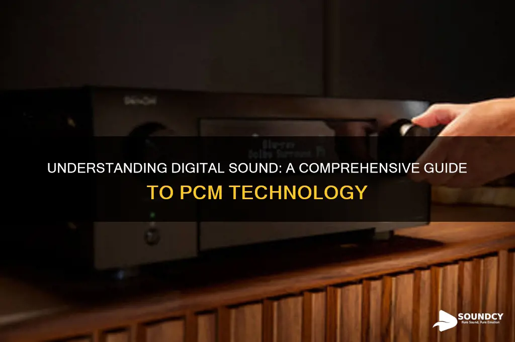 what is digital sound pcm