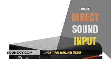 Understanding Direct Sound Input: Enhancing Audio Clarity and Quality