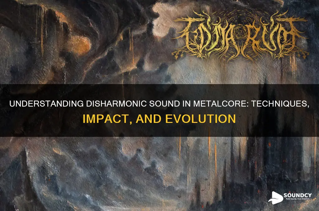 what is disharmonic sound metalcore