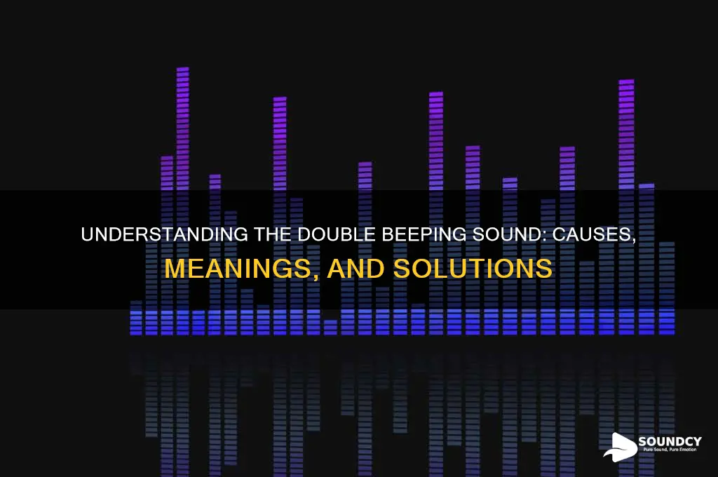 what is double beeping sound