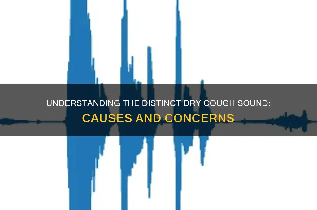 what is dry cough sound