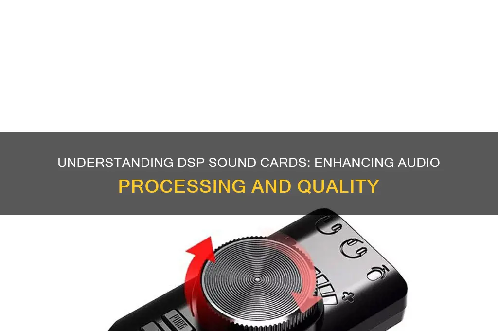 what is dsp sound card