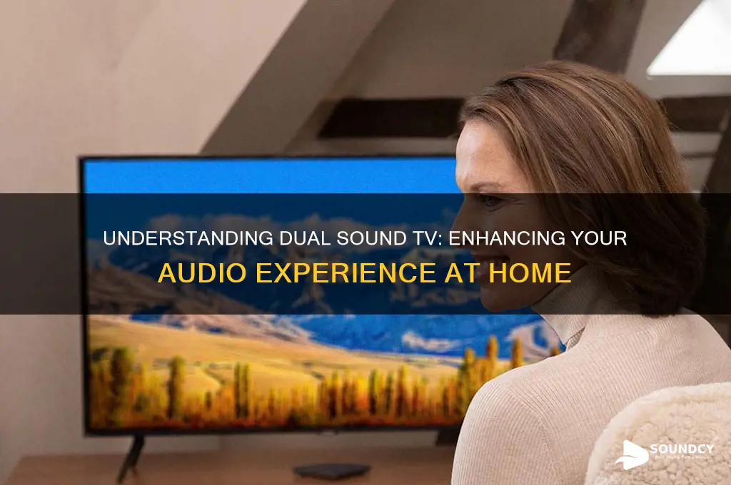 what is dual sound tv
