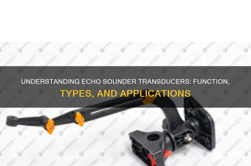 what is echo sounder transducer