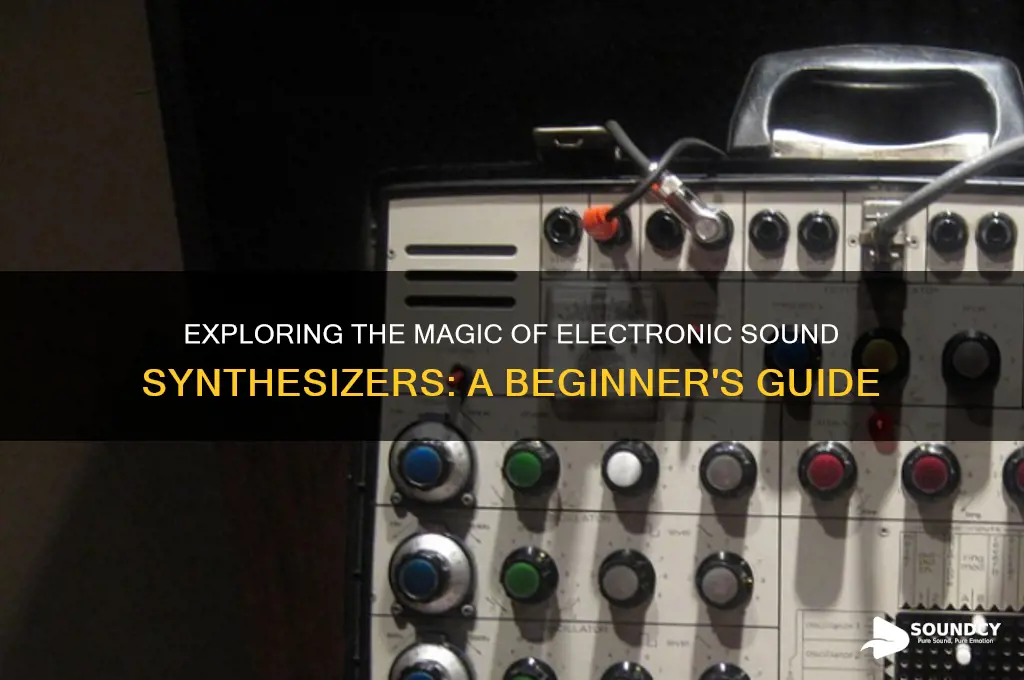 what is electronic sound synthesizer