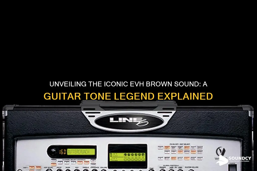 what is evh brown sound