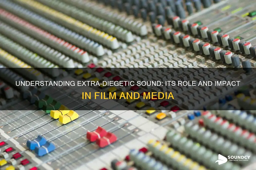 what is extra diegetic sound
