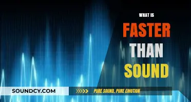 Breaking the Sound Barrier: Discovering What's Faster Than Sound