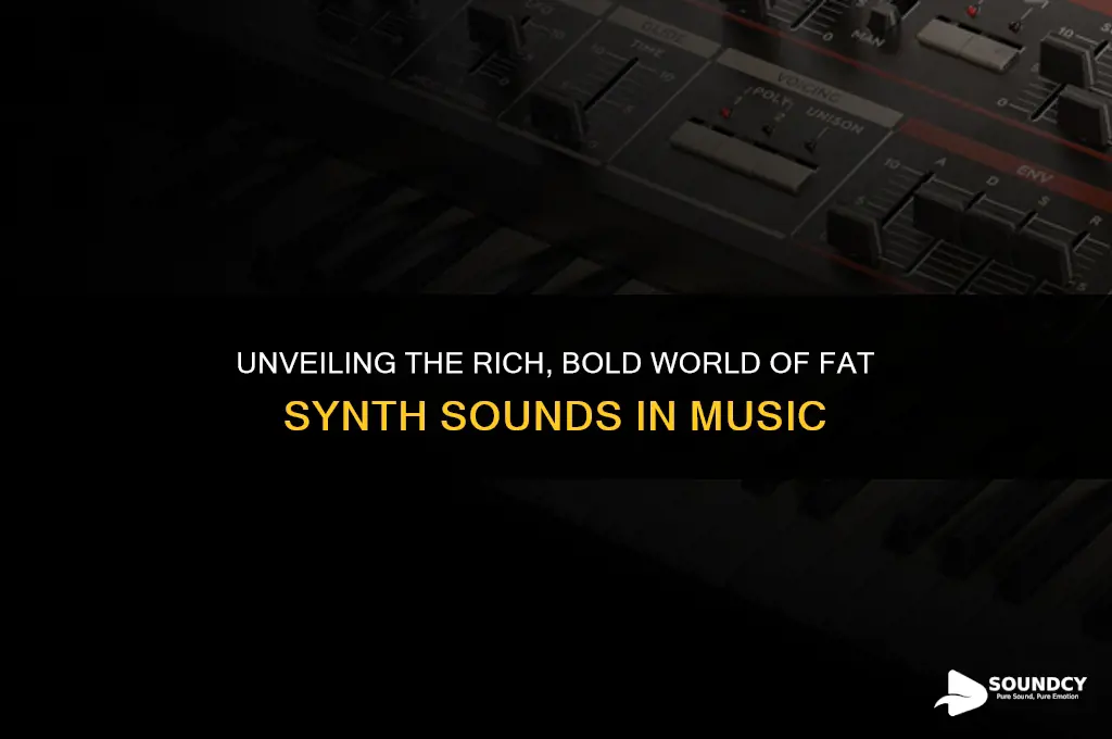 what is fat synth sound