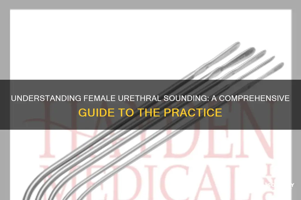 what is female pehole sounding