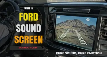 Understanding Ford Sound Screen: Features, Benefits, and How It Enhances Your Drive