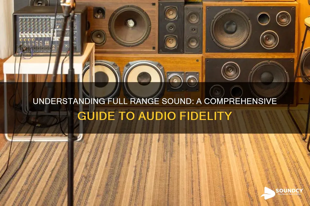 what is full range sound