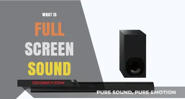 Exploring Full Screen Sound: Immersive Audio-Visual Experience Explained