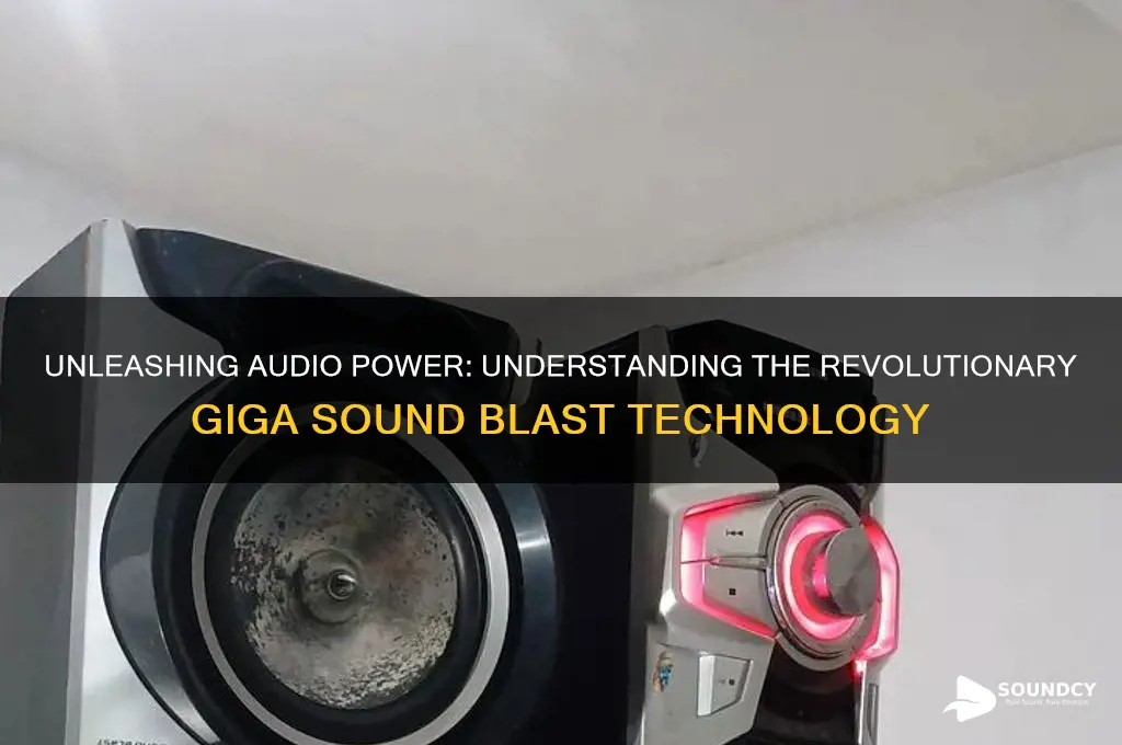 what is giga sound blast