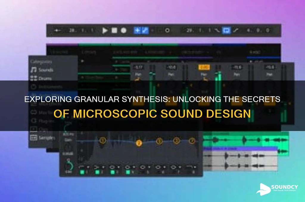 what is granular synthesis sound