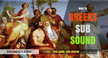 Exploring the Unique Greeks Sub Sound: Origins, Characteristics, and Cultural Impact