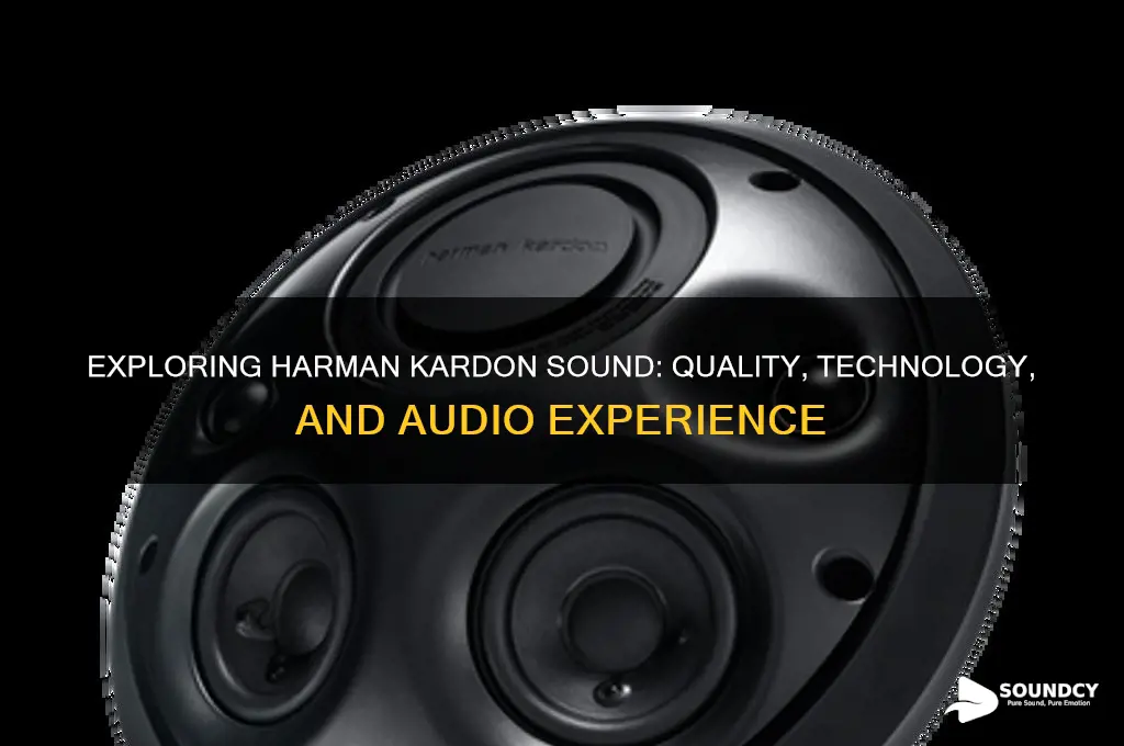 what is harman kardon sound