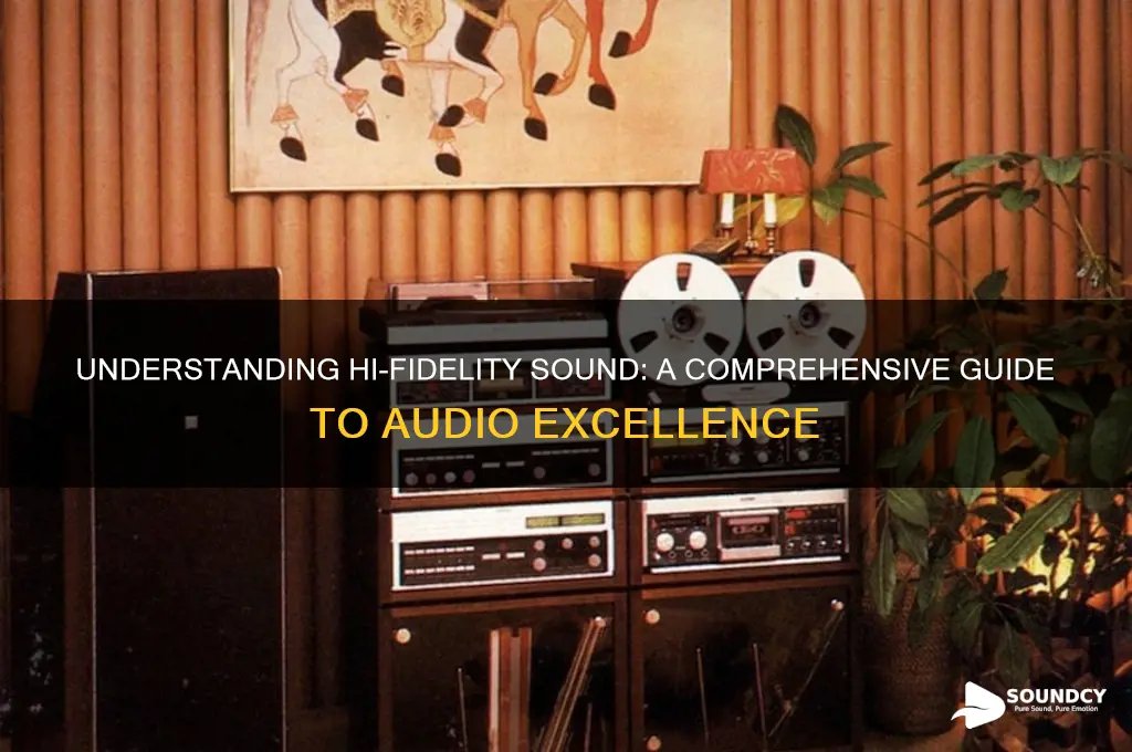 what is hi fidelity sound