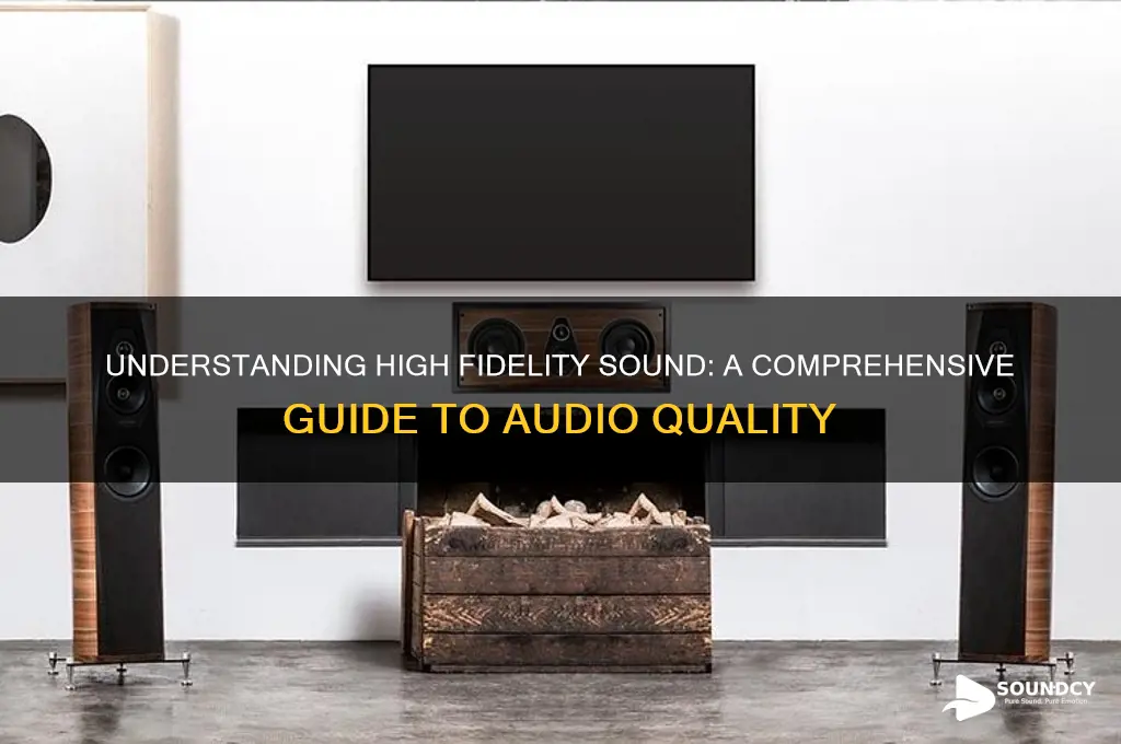 what is high fidelity sound