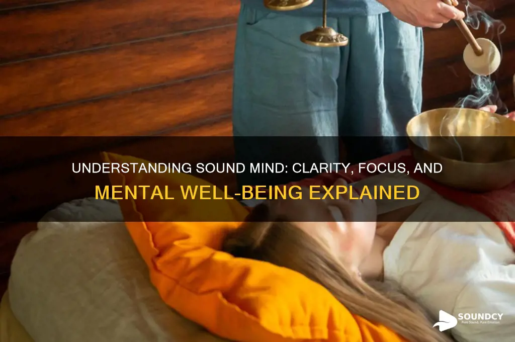 what is in sound mind