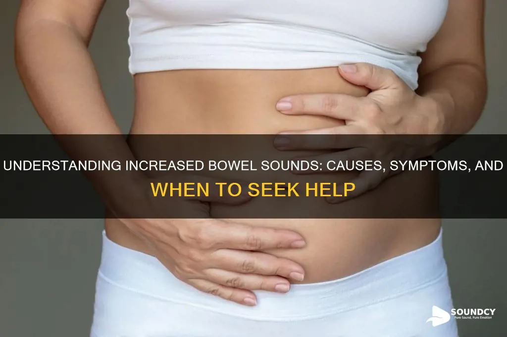 what is increased bowel sounds