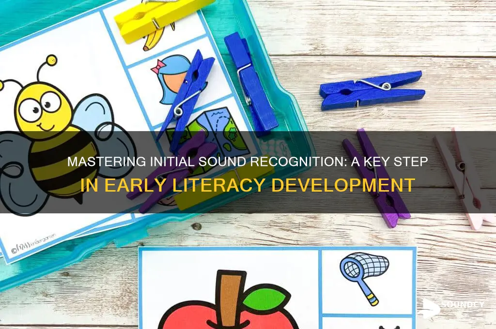 what is initial sound recognition
