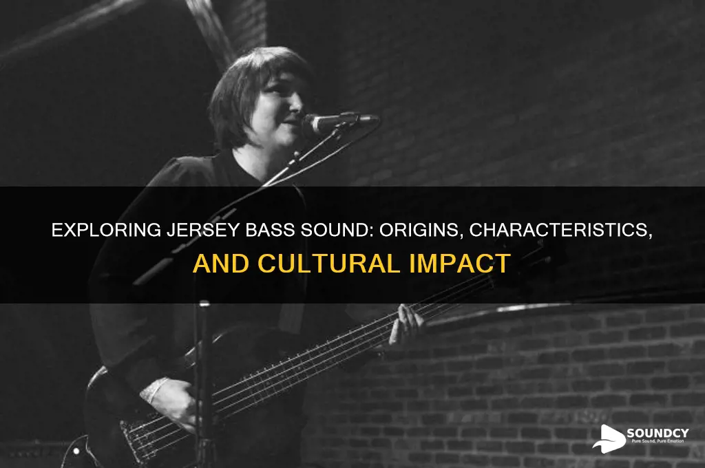what is jersey bass sound