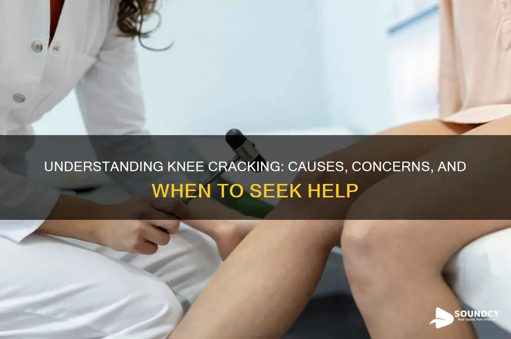 what is knee cracking sound