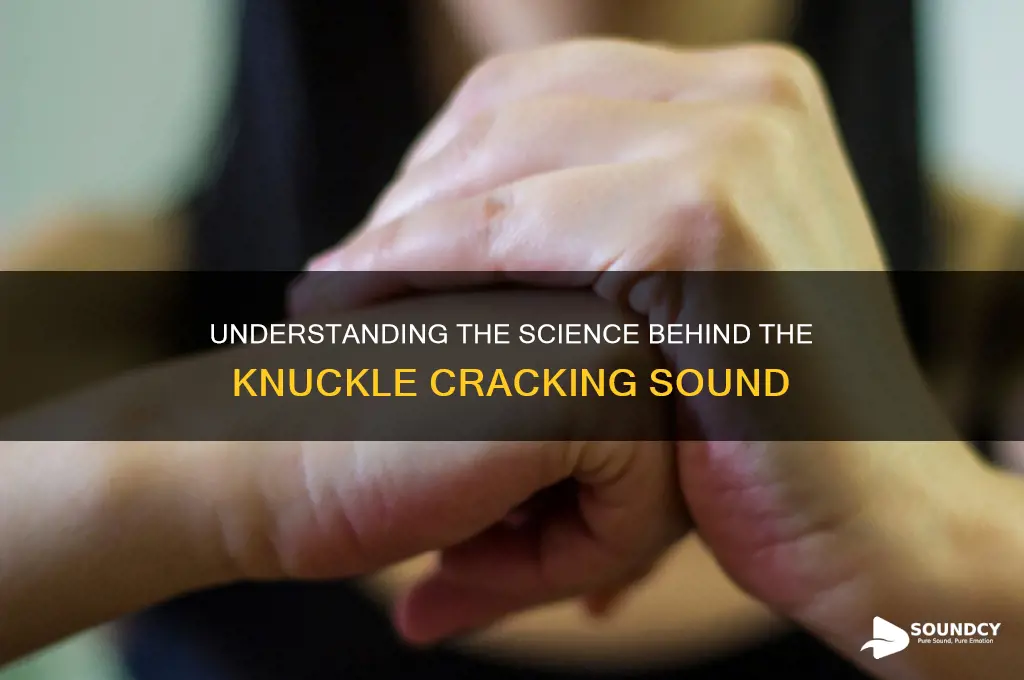 what is knuckle cracking sound