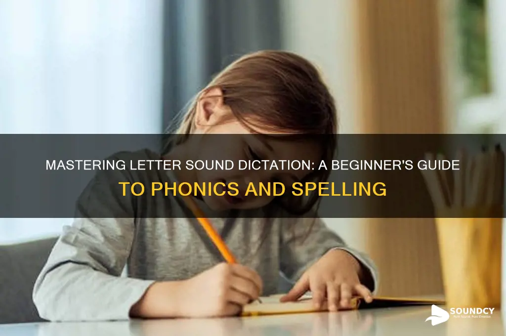 what is letter sound dictation