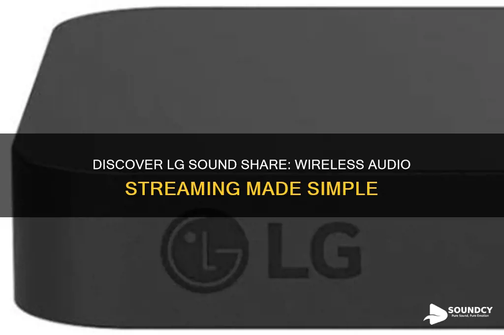 what is lg sound share