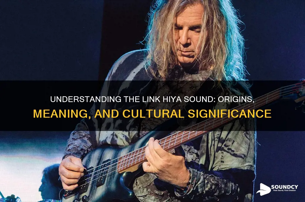 what is link hiya sound