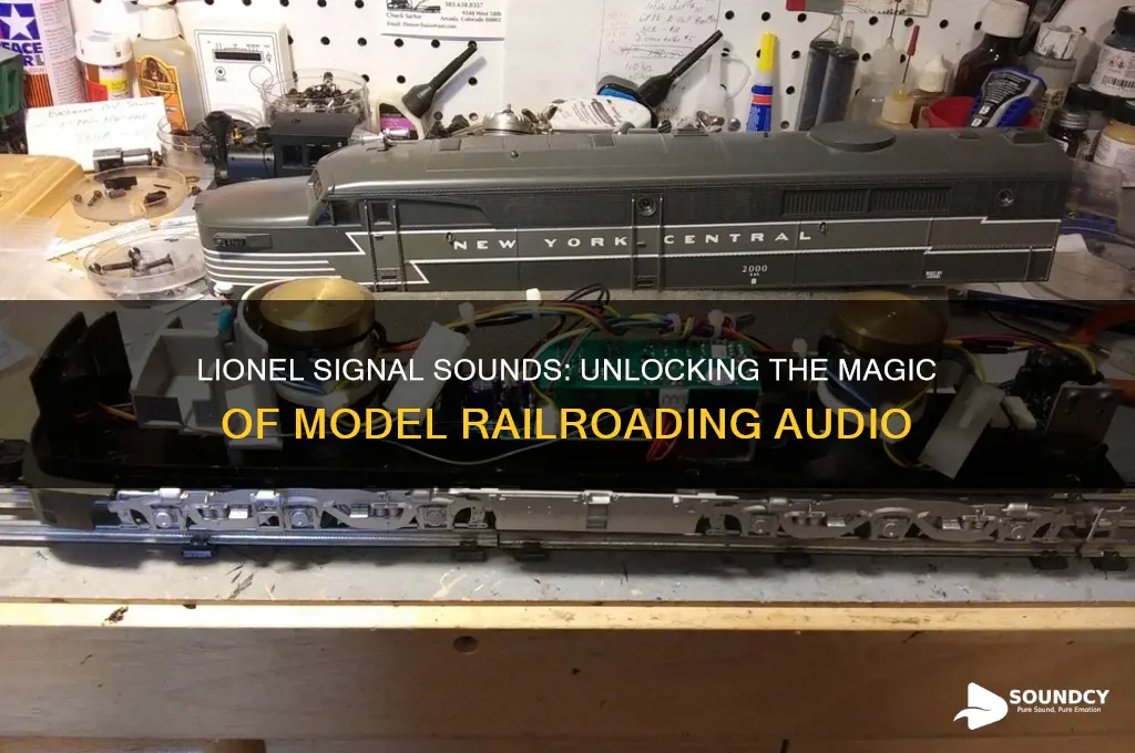 what is lionel signal sounds