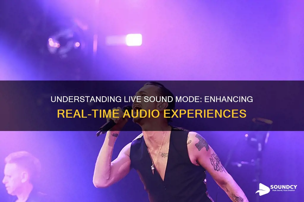 what is live sound mode