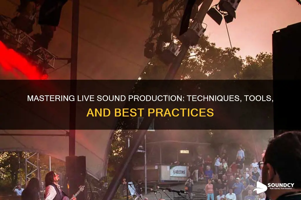 what is live sound production