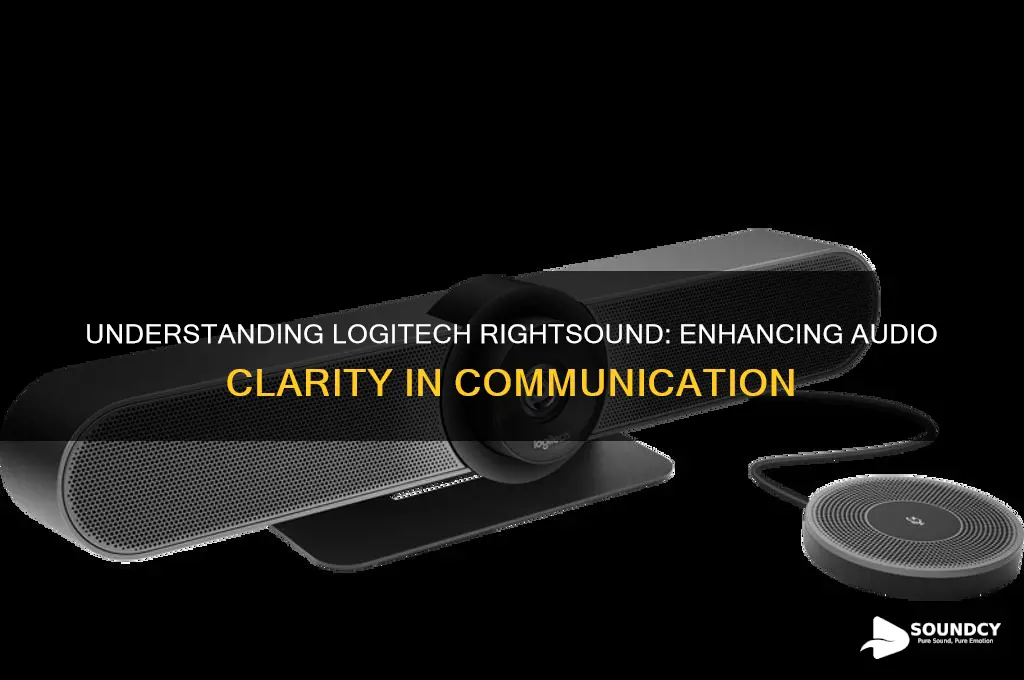 what is logitech right sound