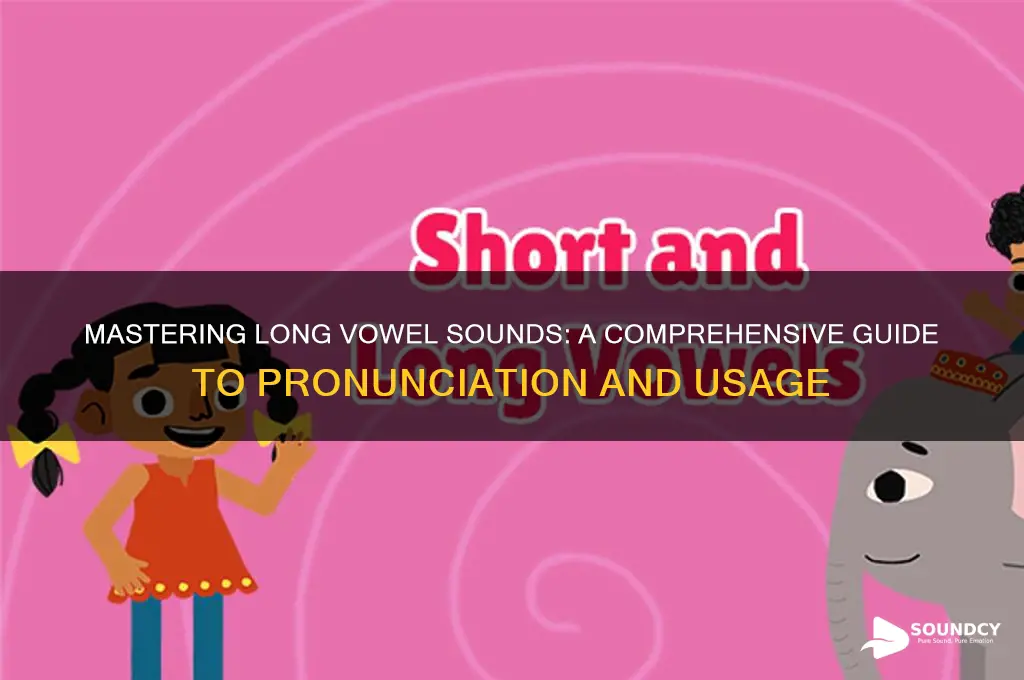 what is long vowel sounds