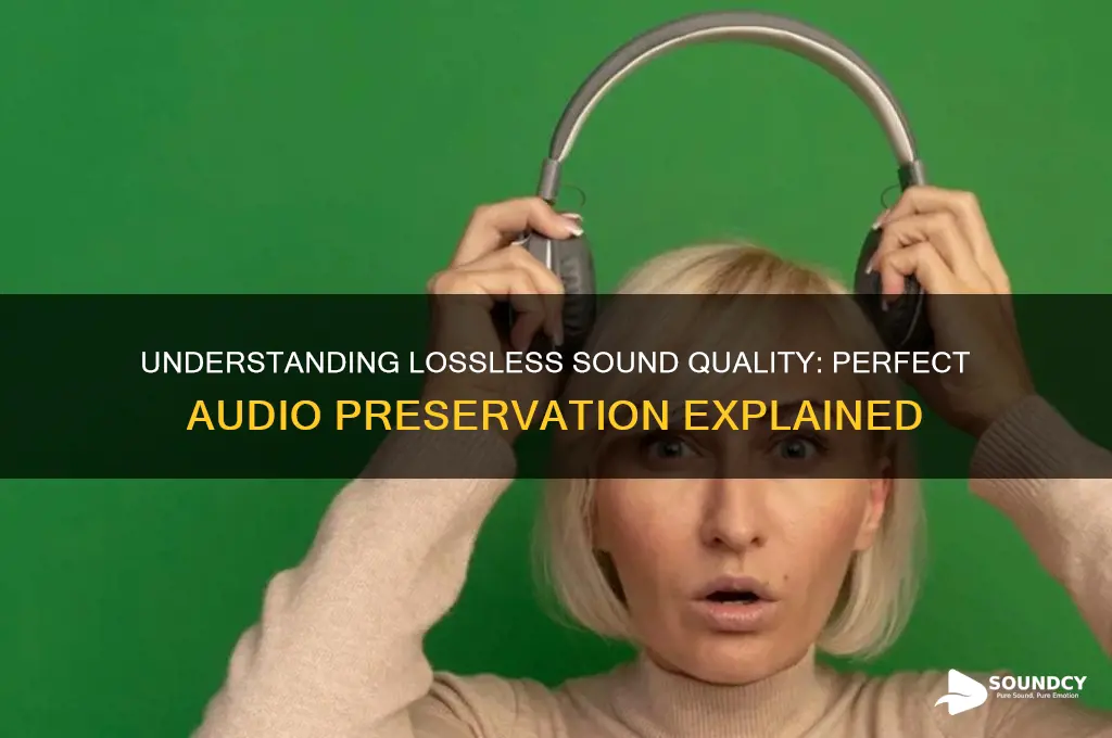 what is lossless sound quality
