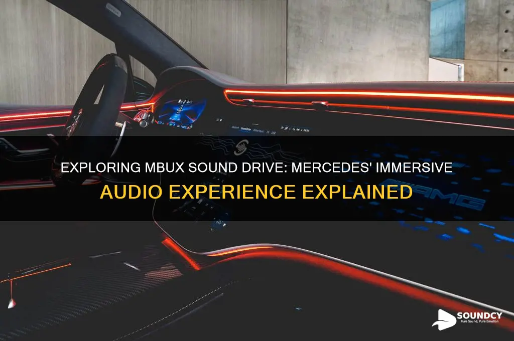 what is mbux sound drive