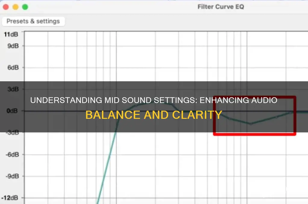 what is mid sound setting