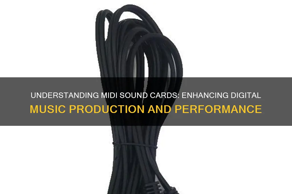 what is midi sound card